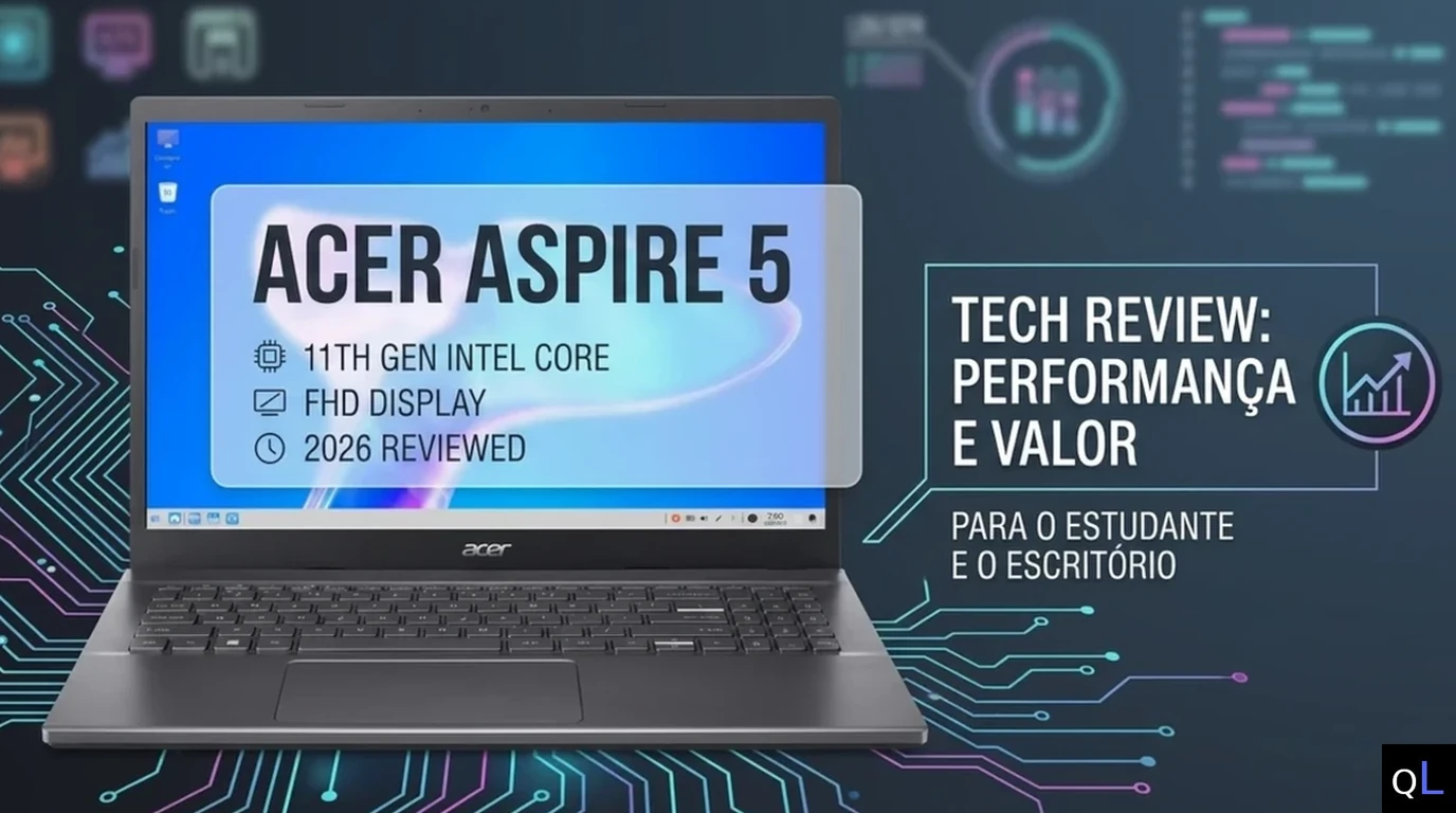 Acer Aspire 5 em 2026: Versatilidade e Custo-Benefício para Estudiosos
