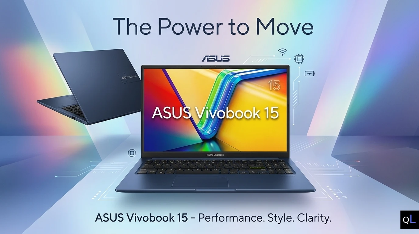 ASUS Vivobook 15 em 2026: Design Moderno com Tela Antirreflexo Premium