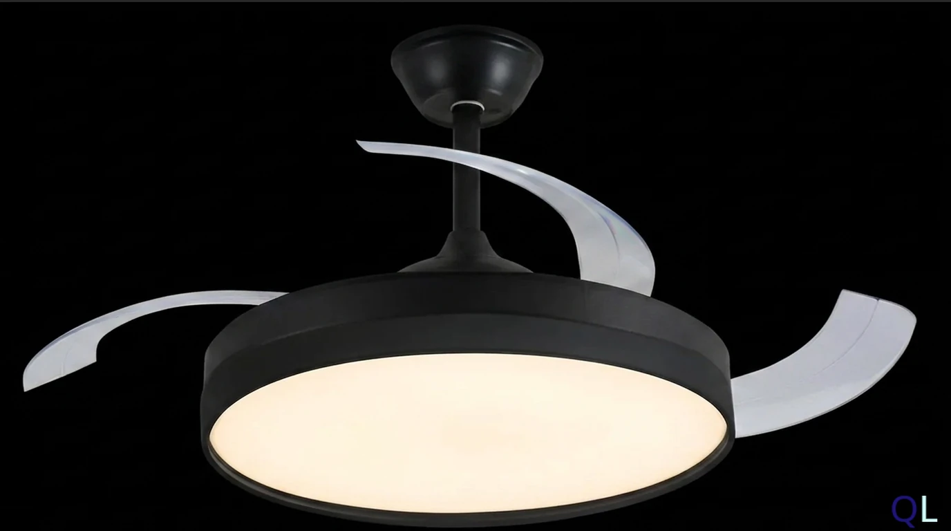 Opus Air Basic Retrátil em 2026: Ventilador-Lustre com Design que Desaparece no Teto