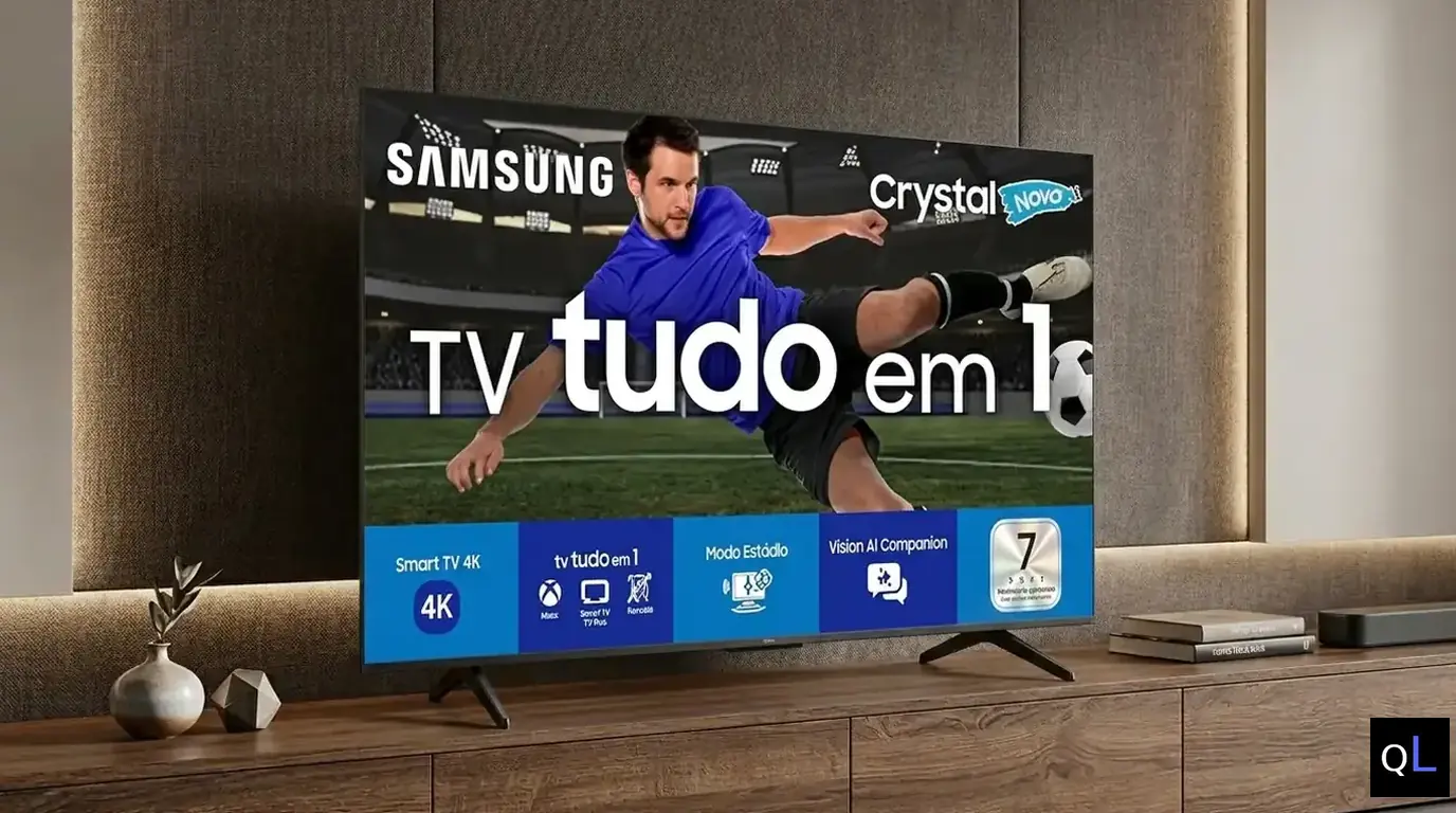 Samsung U8600F 50" Crystal UHD em 2026: Confiabilidade Samsung com Bom Custo